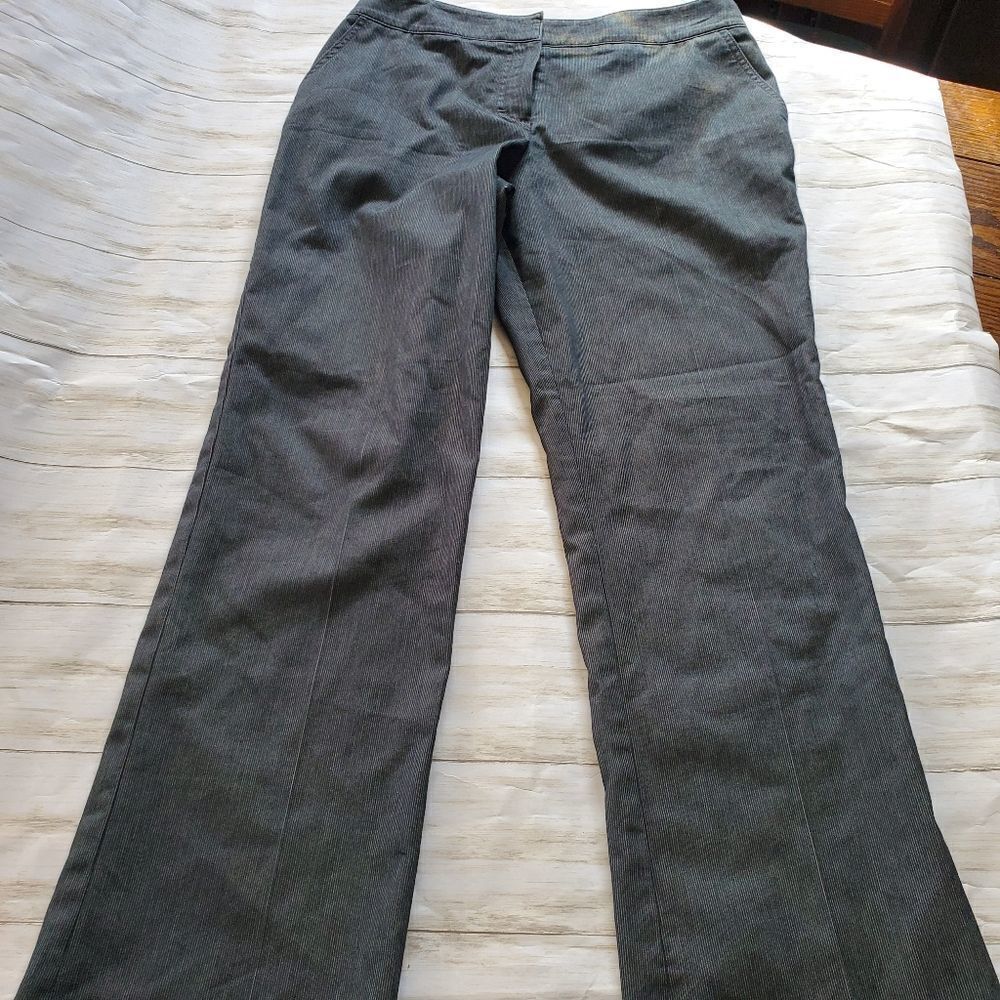 St John by Marie Gray dark grey slacks Sz 6